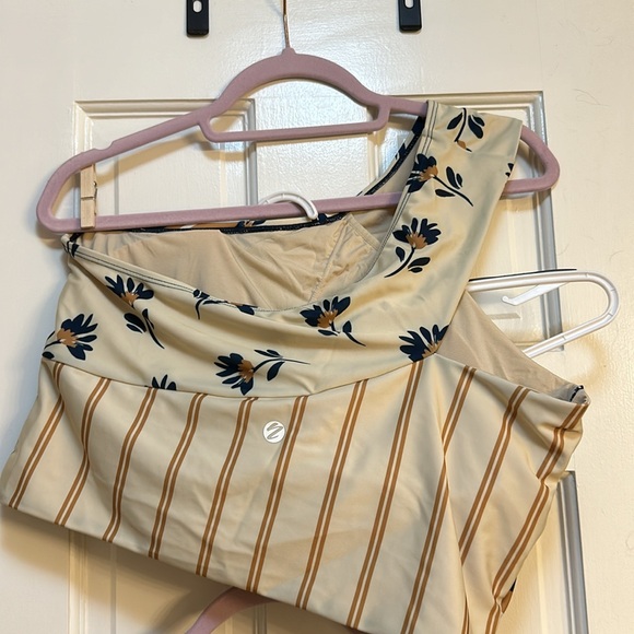 One shoulder high wasted swim set - Picture 7 of 7